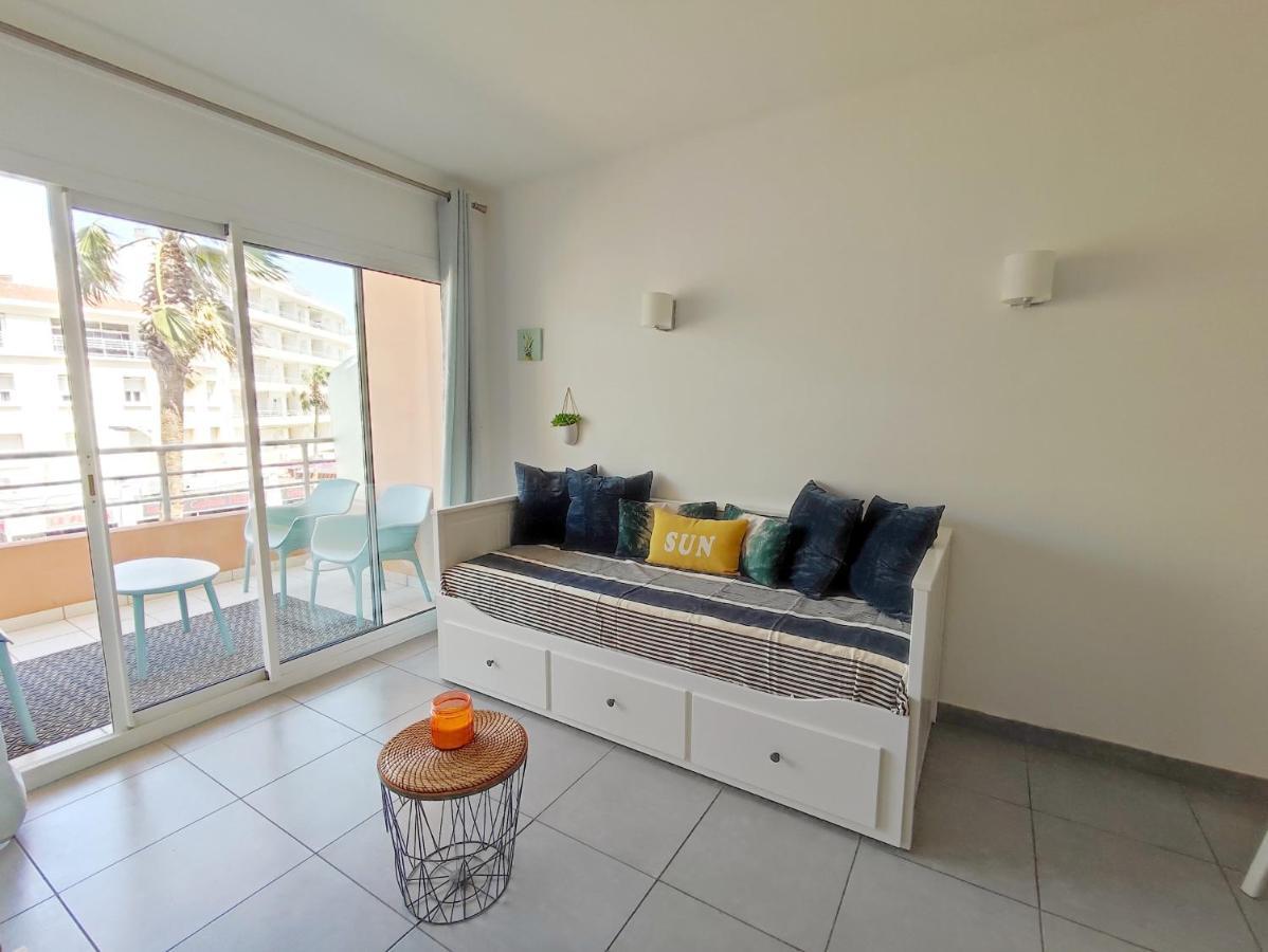 Superbe T2 Vue Mer Avec Ascenseur Canet-en-Roussillon Esterno foto